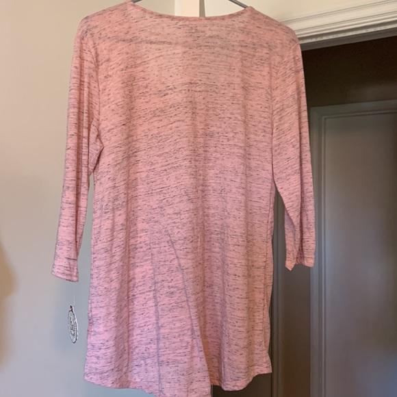 SO Authentic American Heritage 3/4 Sleeve T-Front shirt - Picture 4 of 4